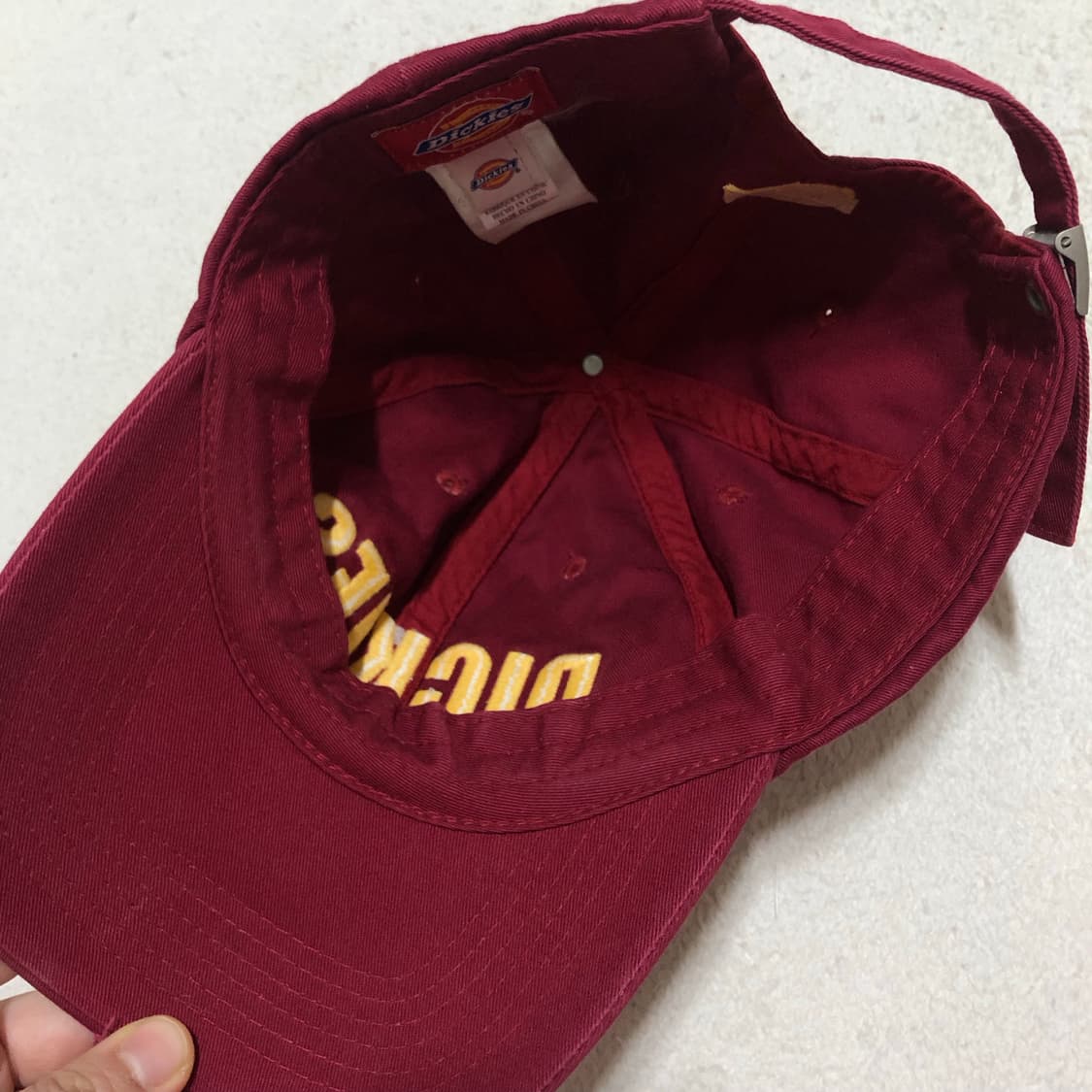 디키즈 딥레드 캡모자  상품이미지2