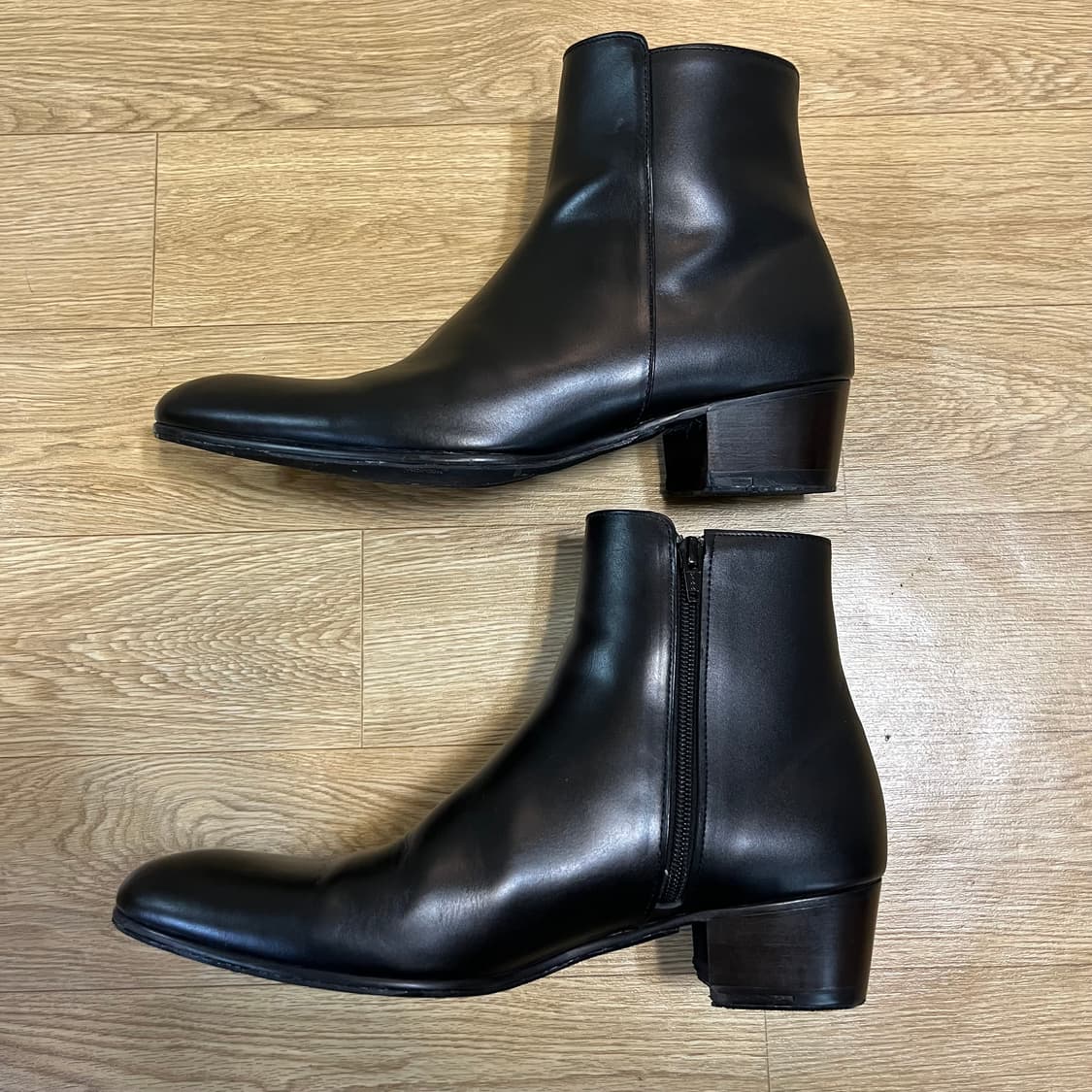 270) 피렌체 아뜨리에 지퍼 첼시부츠 앵클부츠 3335 블랙 비브람 상품이미지4