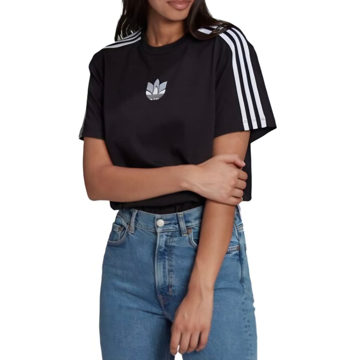 M) 아디다스 트레포일 로고 반팔 티셔츠 반팔티 상품이미지1