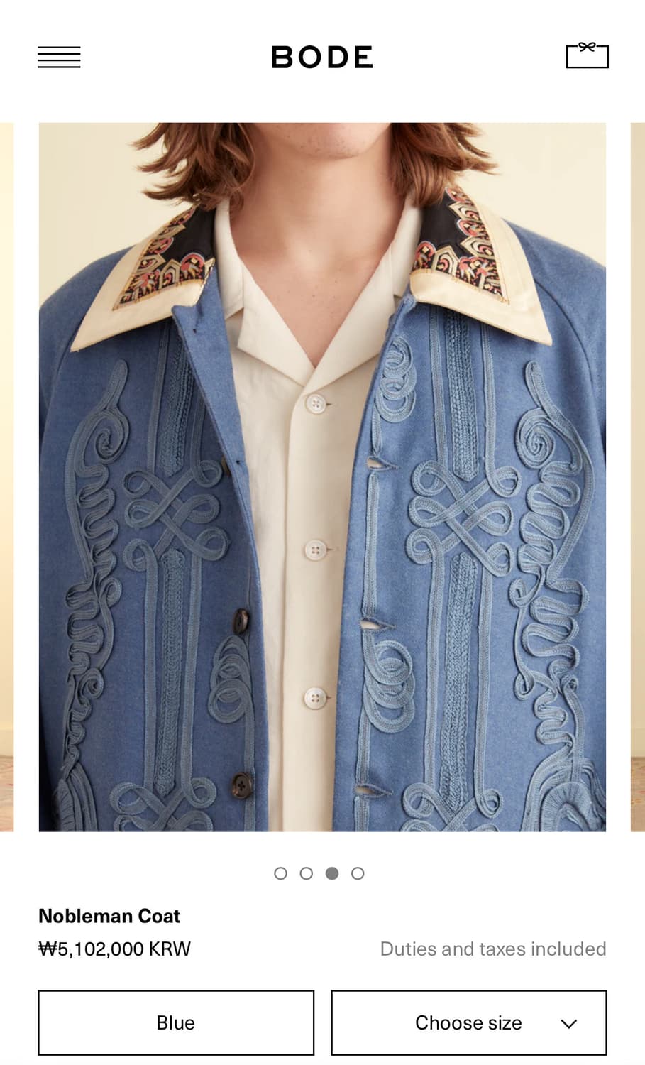 보디 / BODE 코트 상품이미지4