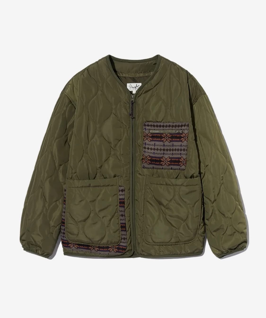 니트믹스 투웨이 포켓 퀄팅자켓 상품이미지1