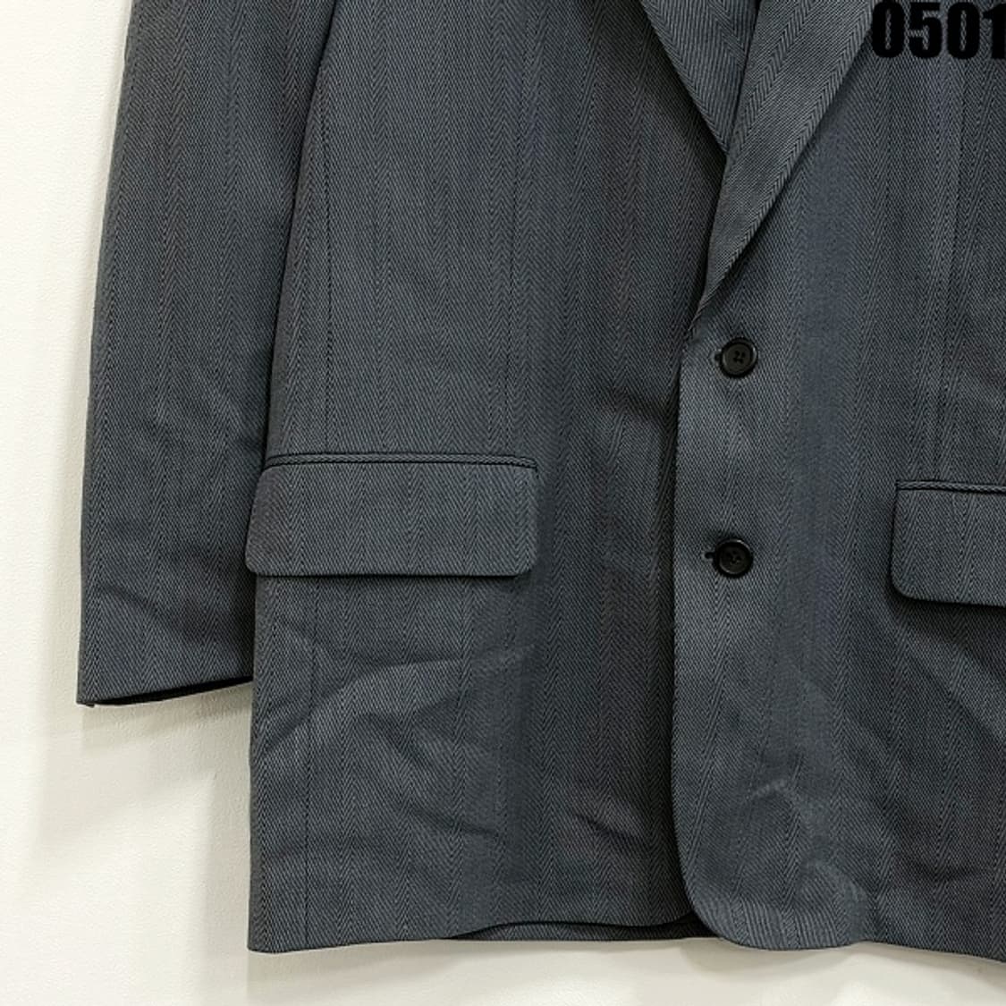 펜디 이태리제 울 블렌드 클래식 블레이저 자켓 L 0501 상품이미지3