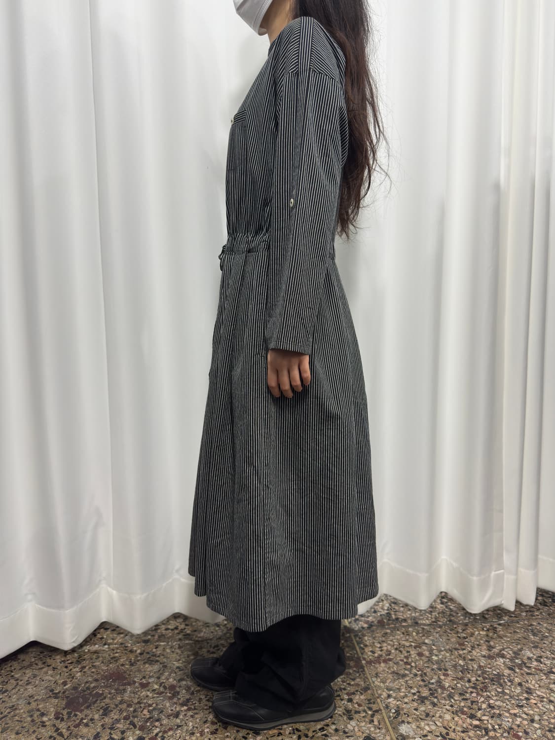 hiroko koshino stripe onepiece 상품이미지4