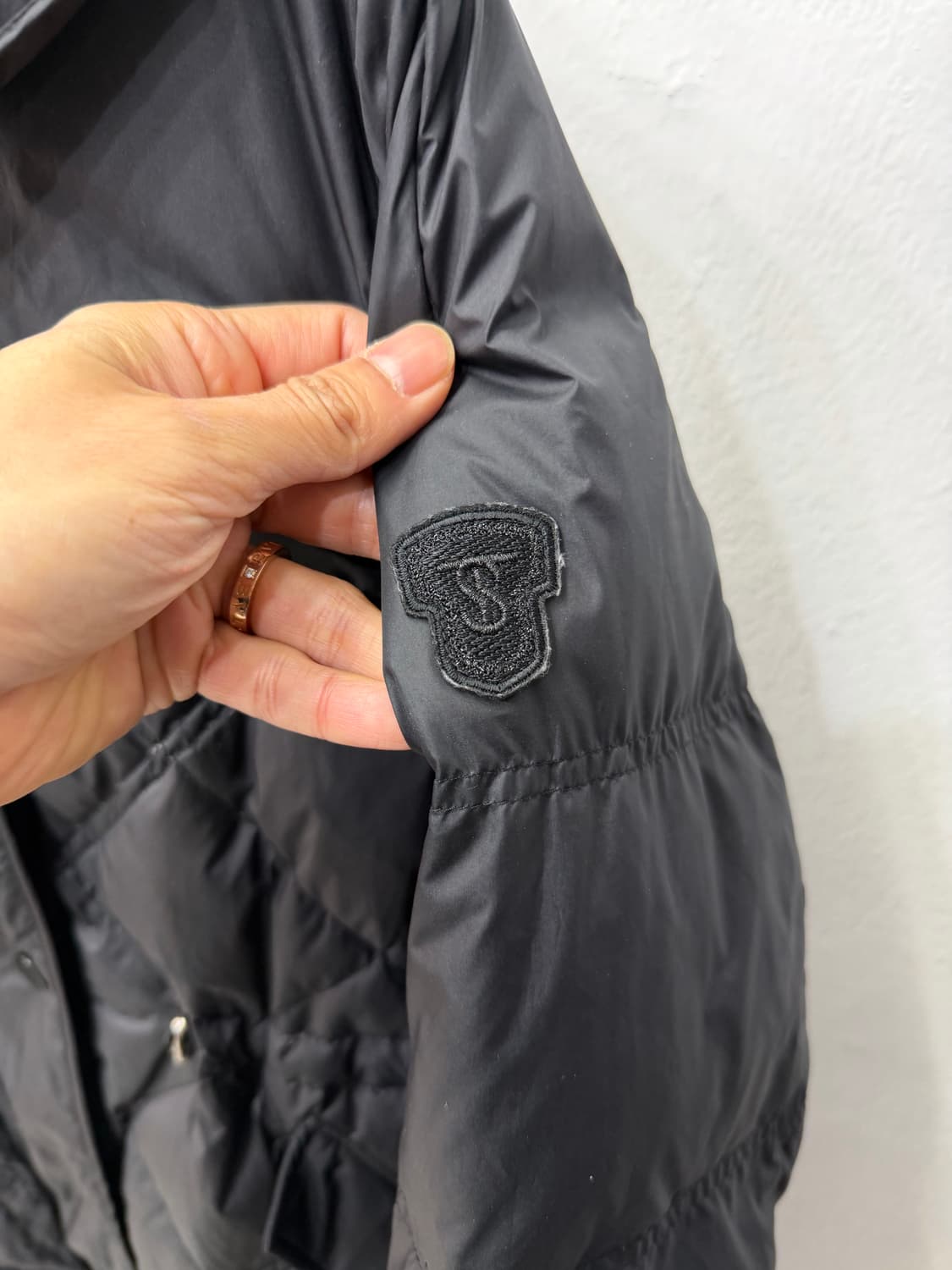 정품) 세인트존 샌존 블랙라벨 퀼팅패딩 55 상품이미지4