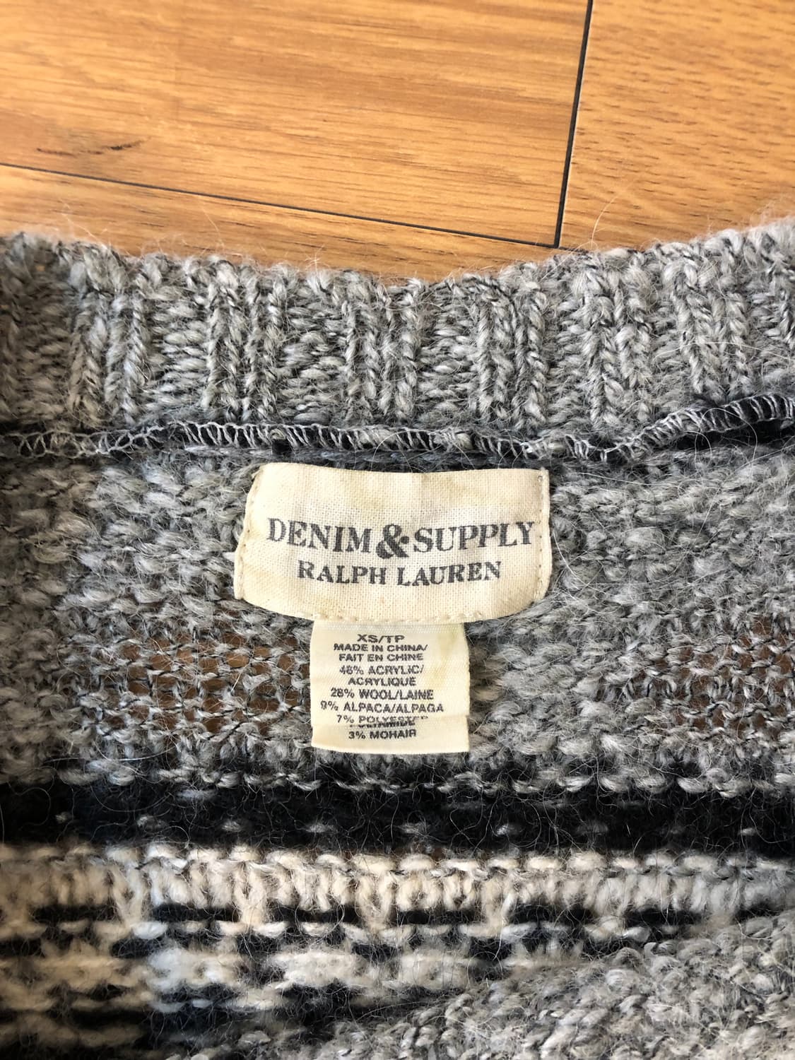 데님앤서플라이 노르딕 스웨터 상품이미지8