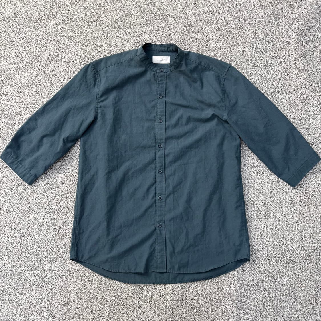 105 지오지아 셔츠 차이나카라 7부 0311J 상품이미지1