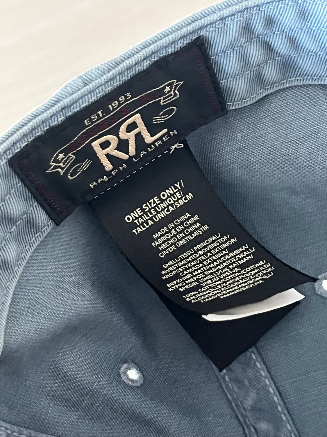 RRL 볼캡 상품이미지2