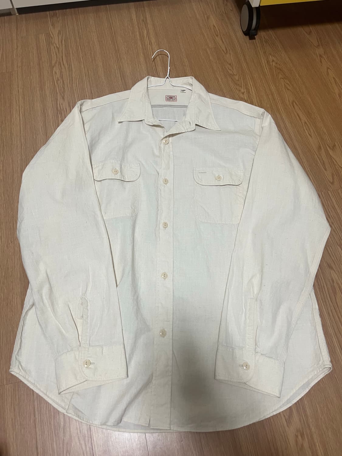 슈가케인 화이트 샴브레이 2XL 상품이미지1