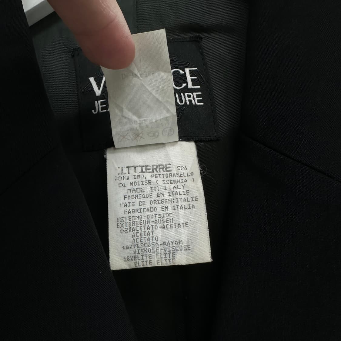 베르사체 메두사 로고 버튼 자켓 상품이미지6