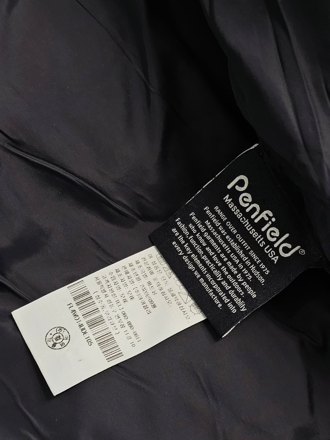 펜필드 다운 패딩 자켓 블랙 XL 상품이미지9