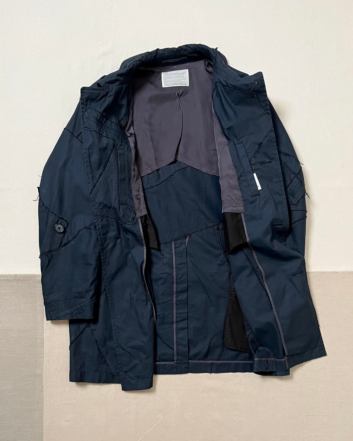 Kolor 컬러 패치워크 코트 patchwork coat 상품이미지3