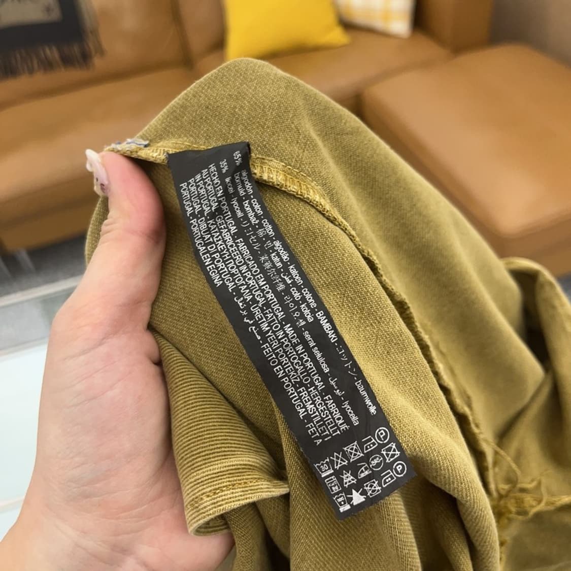 자라 ZARA 캐주얼 포켓 멜빵바지 S C06306 상품이미지4