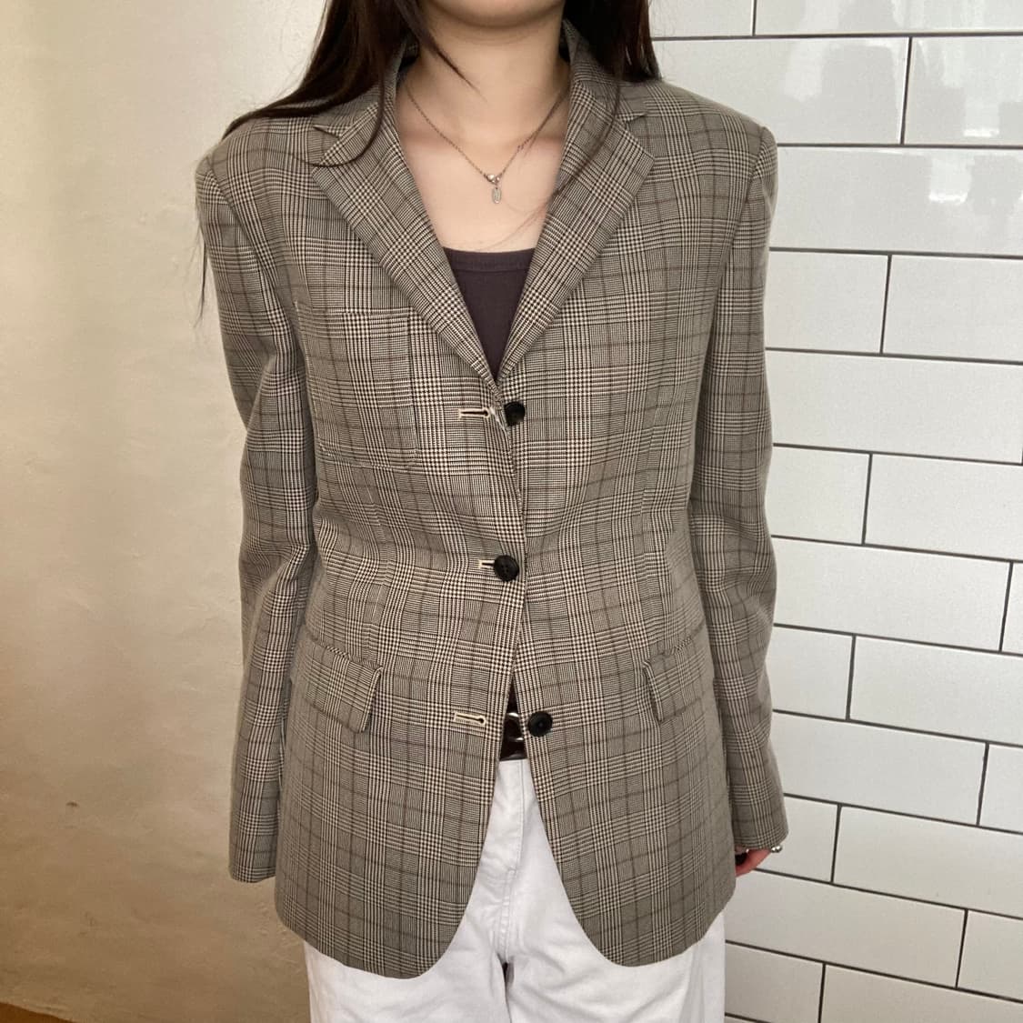 앤더슨벨 울 블렌드 자켓 상품이미지1