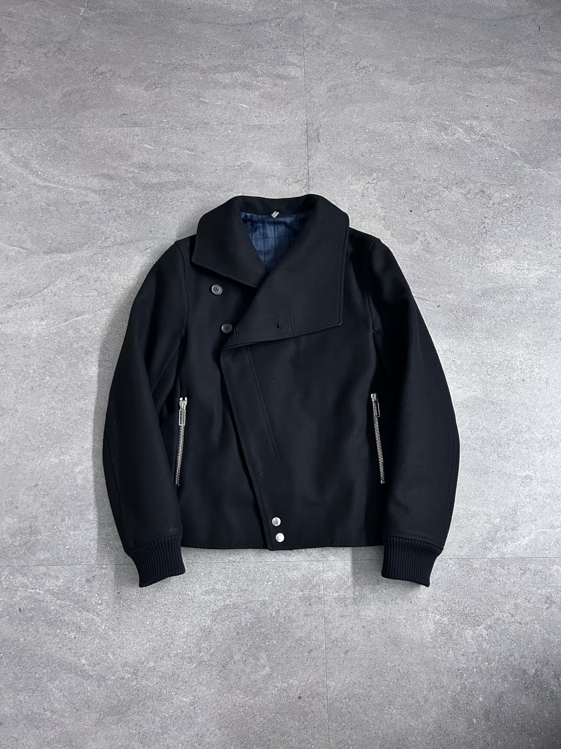 디올 옴므 09fw 비대칭 울 자켓 상품이미지1