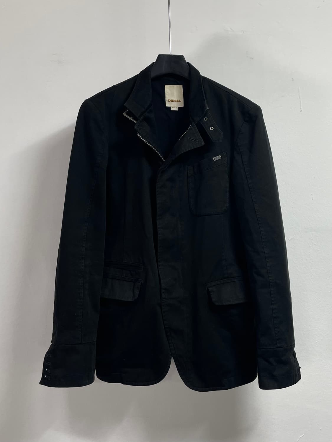 디젤 알케미 라인 버클 넥 블레이저 자켓(on.601) 상품이미지1