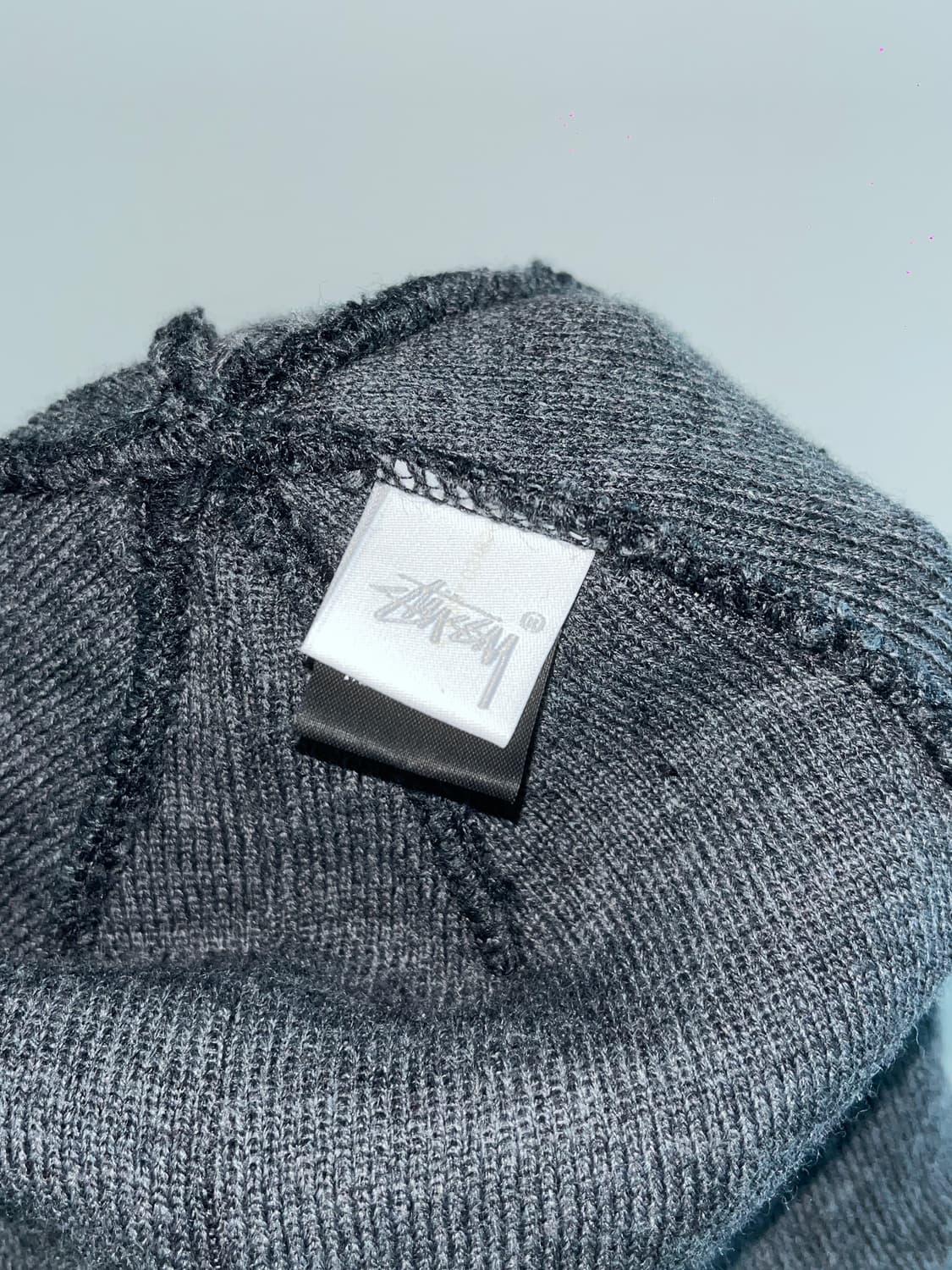 stussy 스투시 샤넬 더블 로고 투톤 비니 상품이미지4