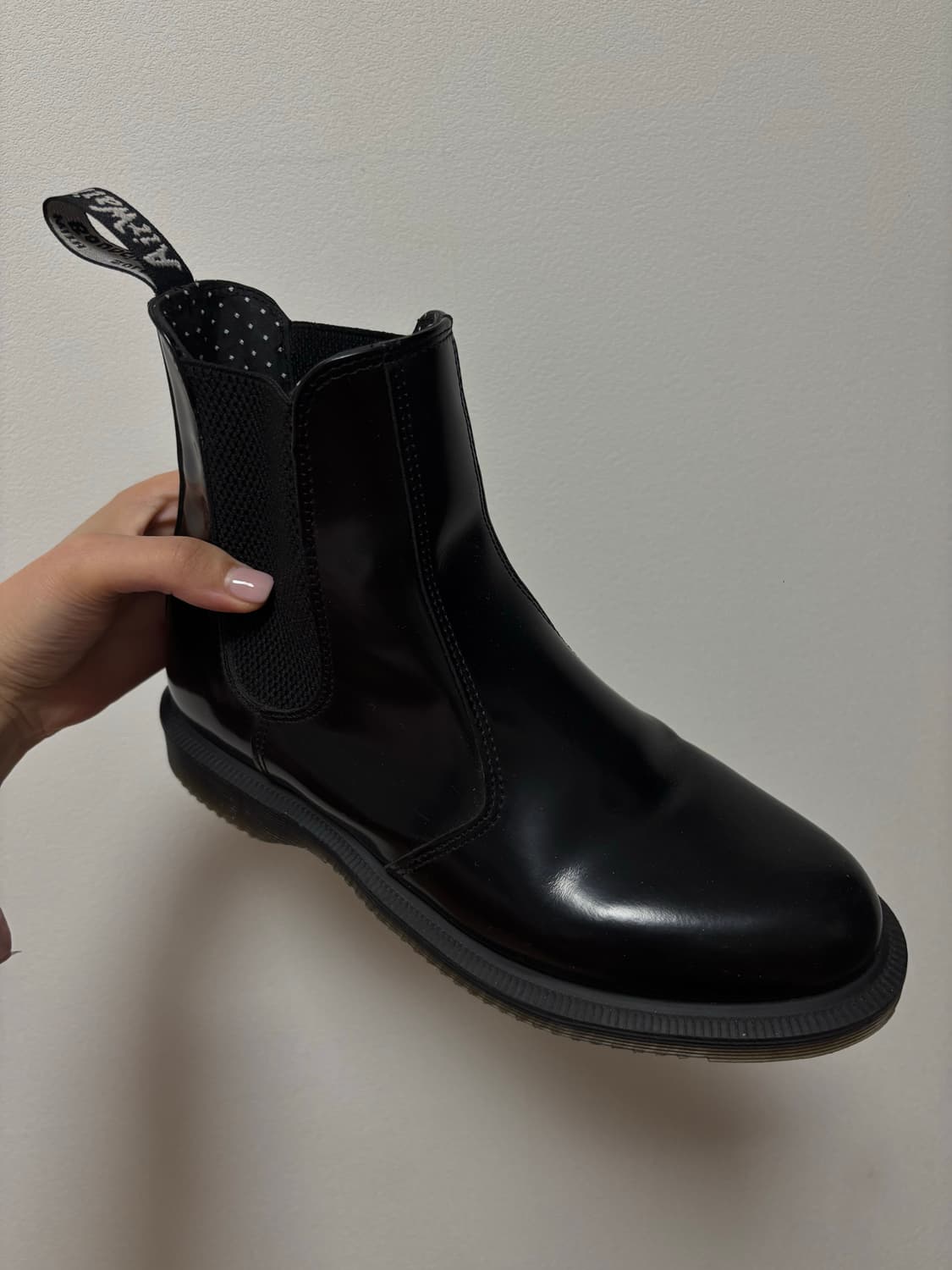 닥터마틴 플로라 첼시 부츠 블랙 UK6 (박스O) 상품이미지2