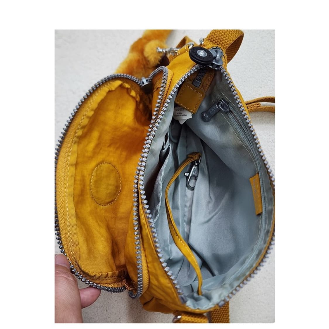 KIPLING 머스타드 미니 크로스백 상품이미지6