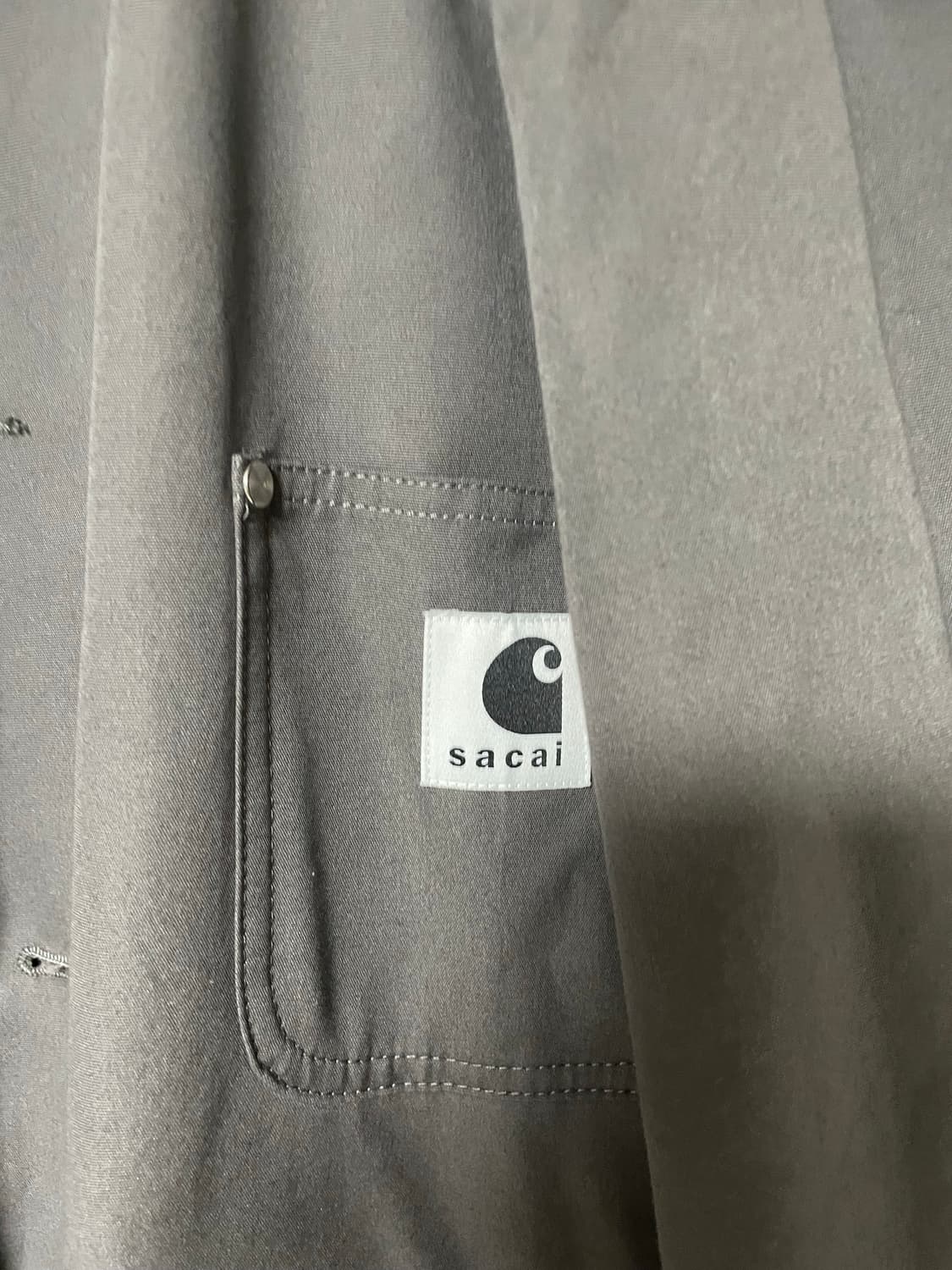 SACAI 사카이 x 칼하트 WIP 리버시블 덕 자켓(블랙) 상품이미지4