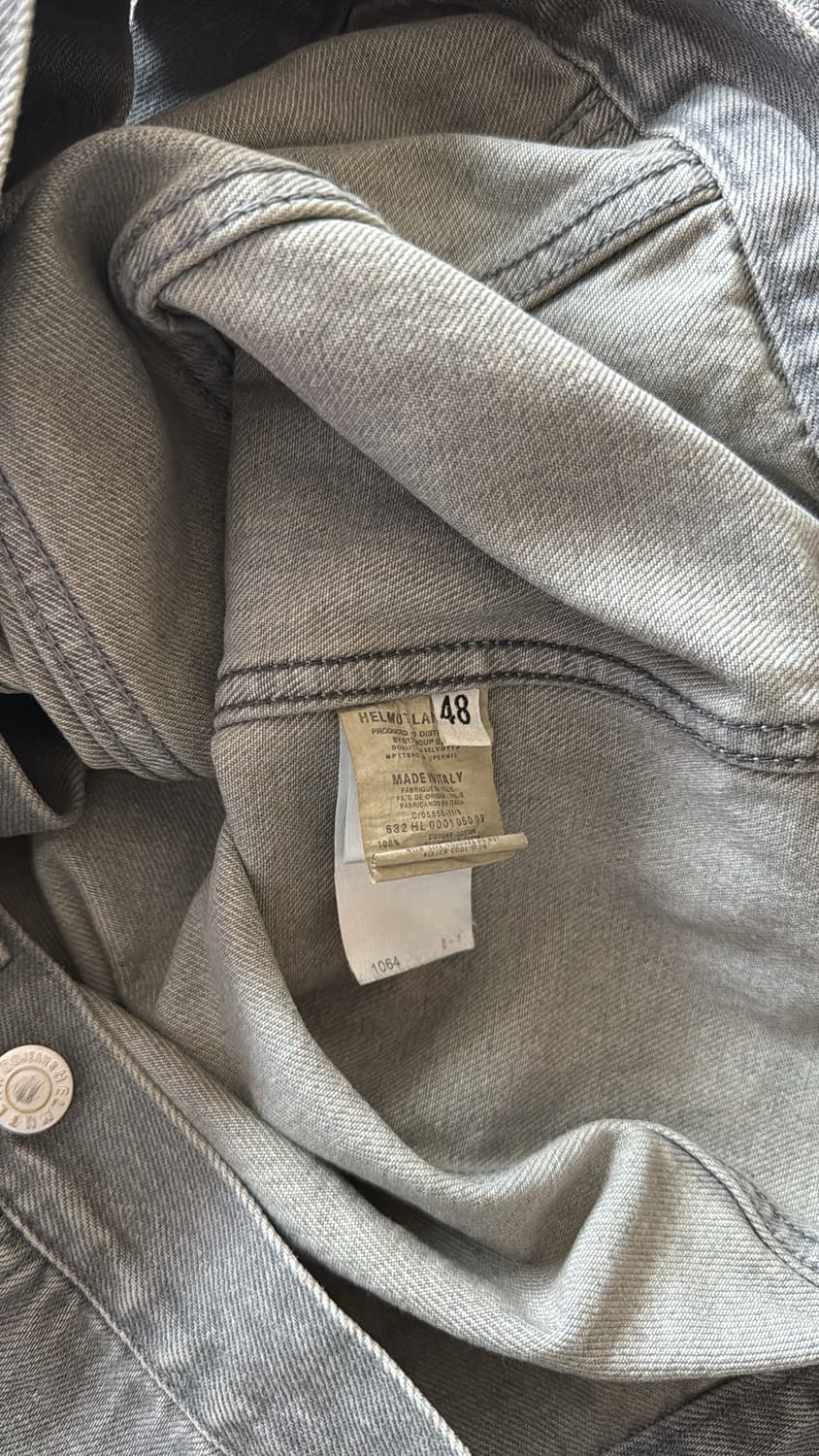 90s 헬무트랭 아카이브 데님 자켓 상품이미지5