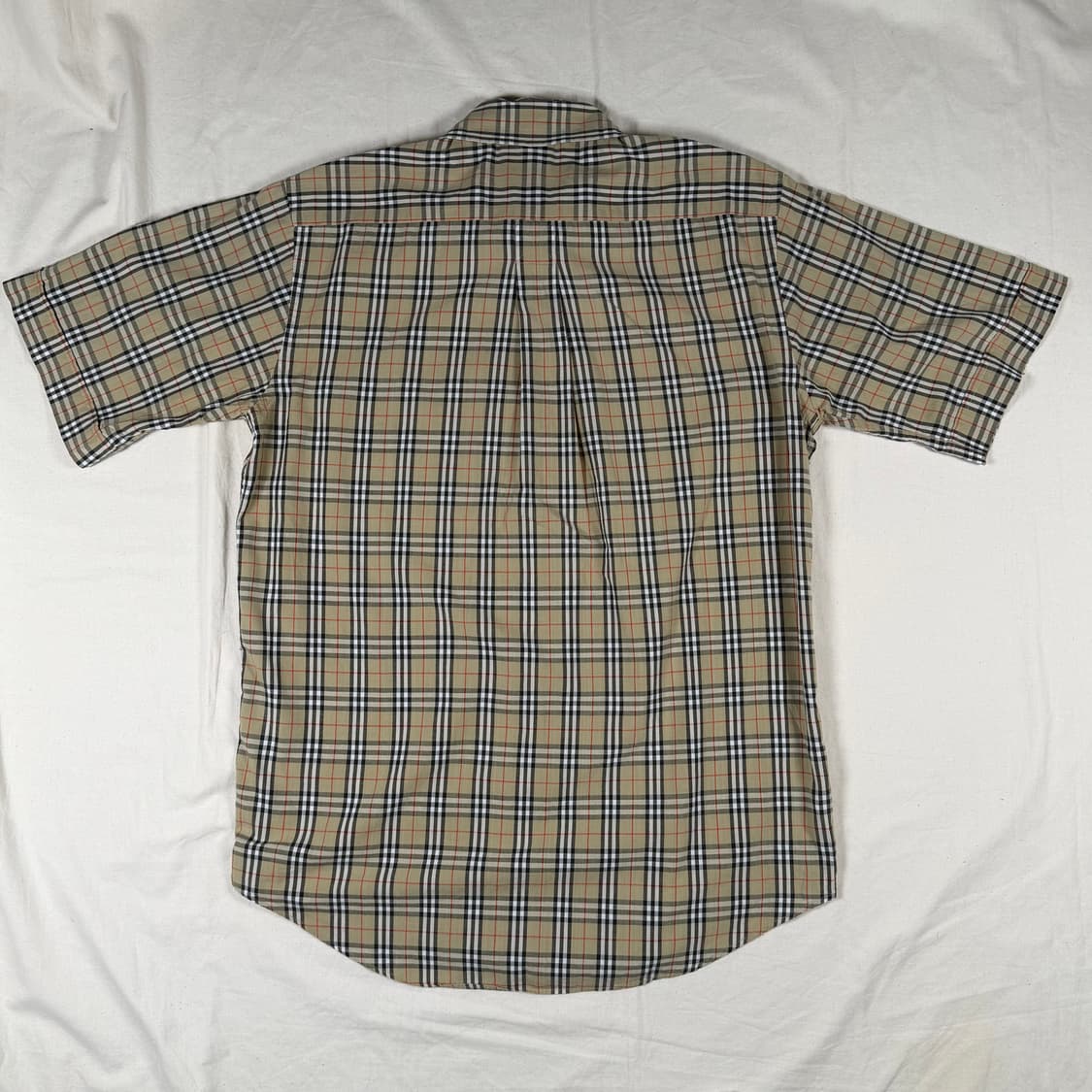 90s Burberrys 버버리 노바체크 반팔 셔츠 상품이미지9