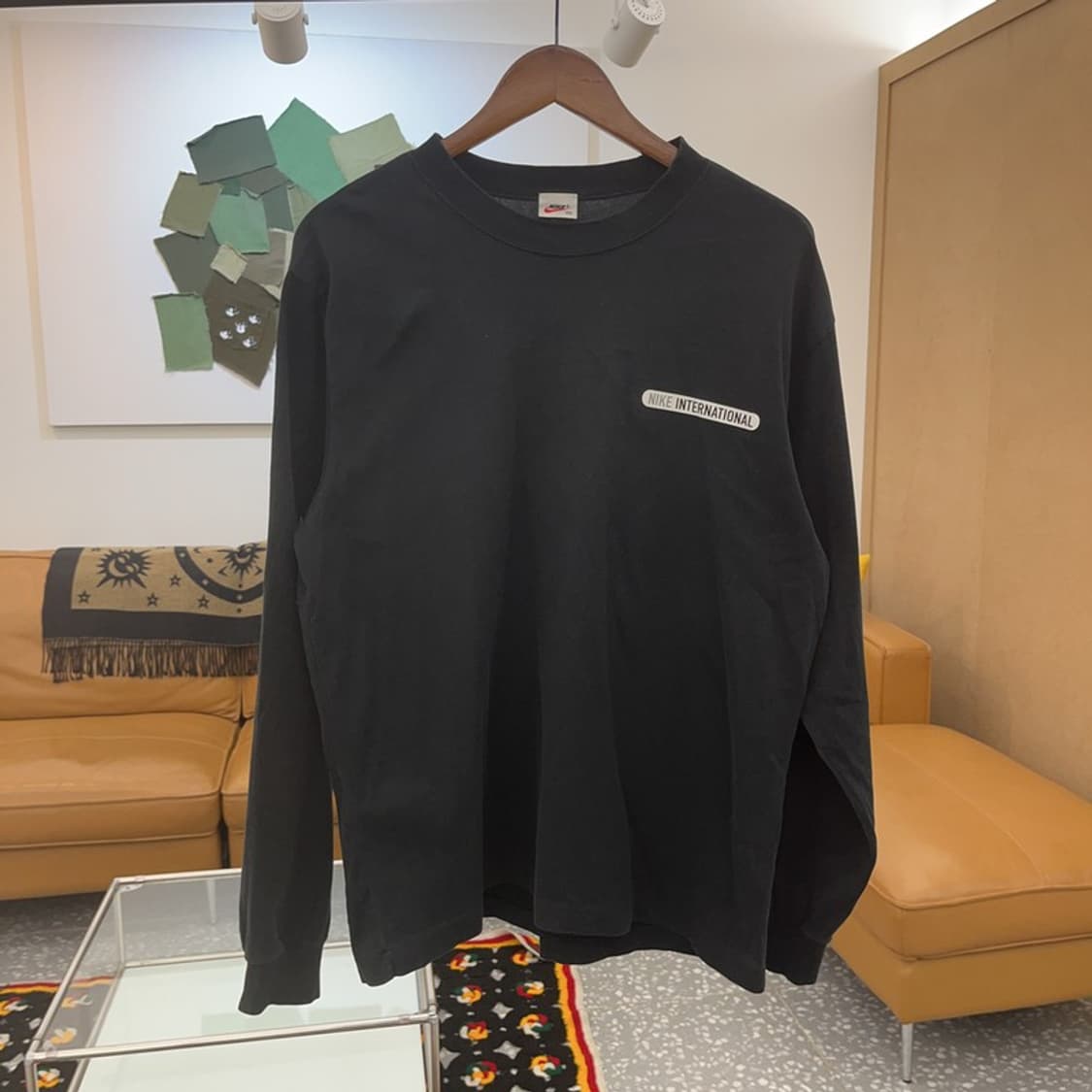 나이키 인터네셔널 올드스쿨 프린팅 롱슬리브 100 C07088 상품이미지3