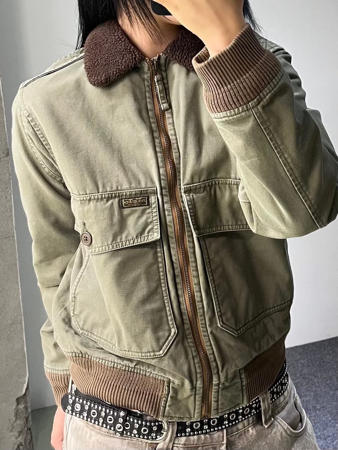 폴로 랄프 로렌 U.S.A.F B-10 봄버 자켓 상품이미지2