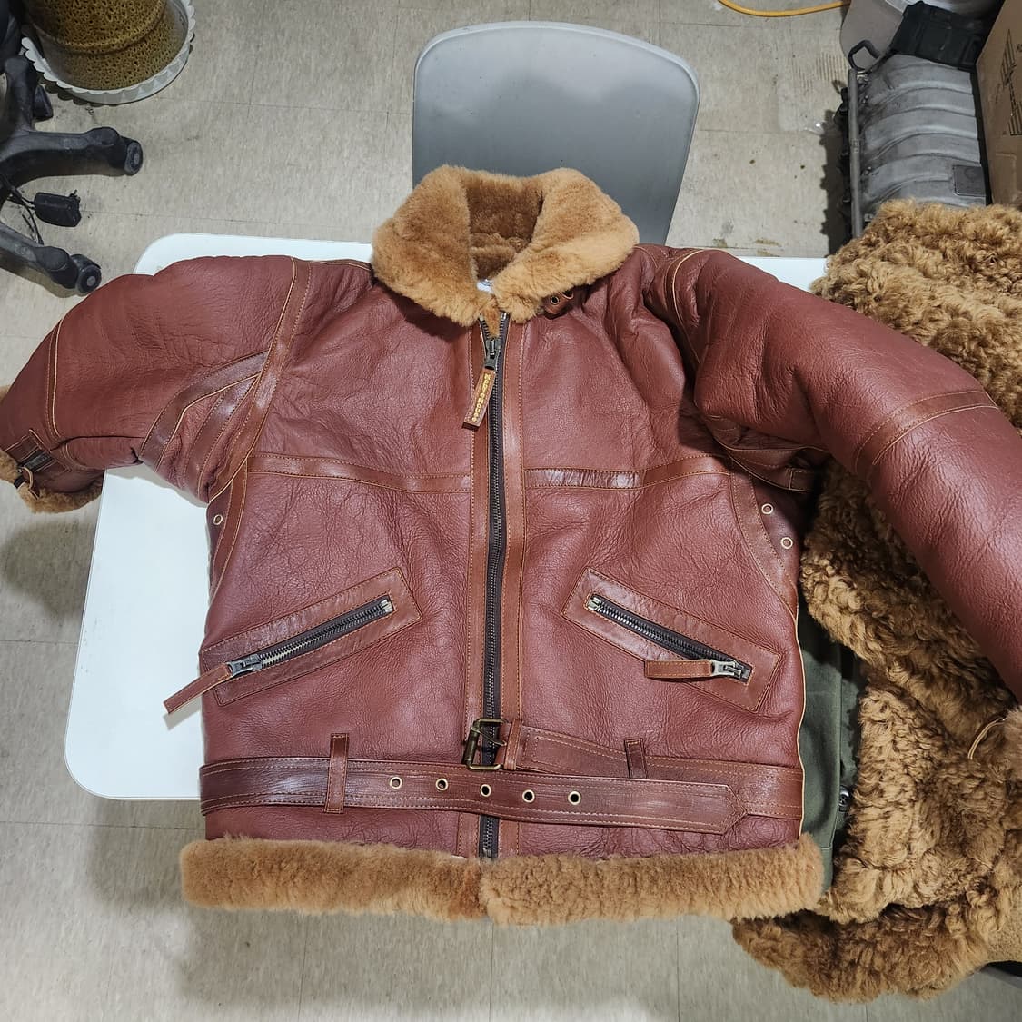 노블하우스 영국군 RAF무스탕 상품이미지2