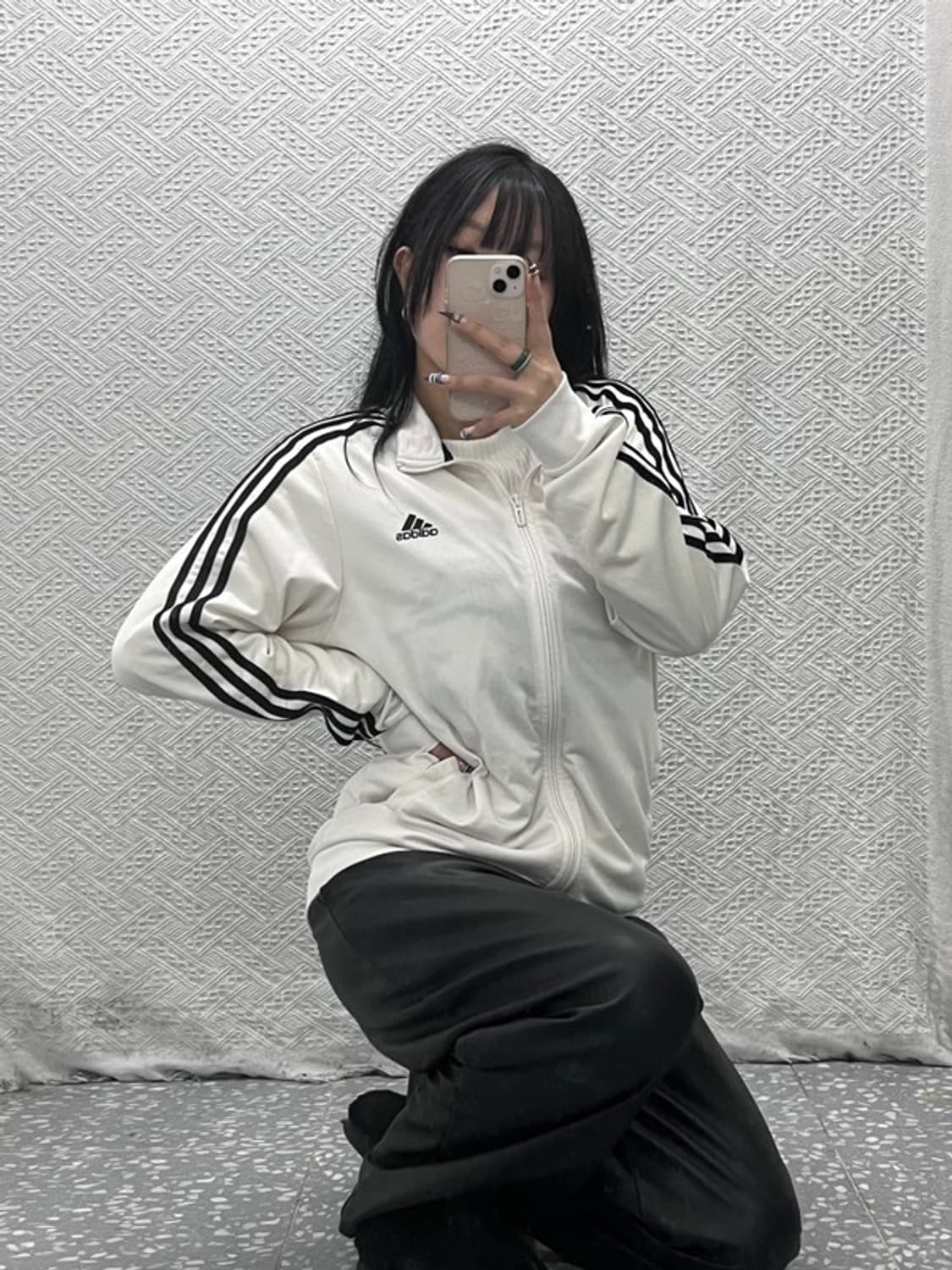 아디다스 액티브 오버핏 우븐 윈드브레이커 바람막이 95 C05886 상품이미지2