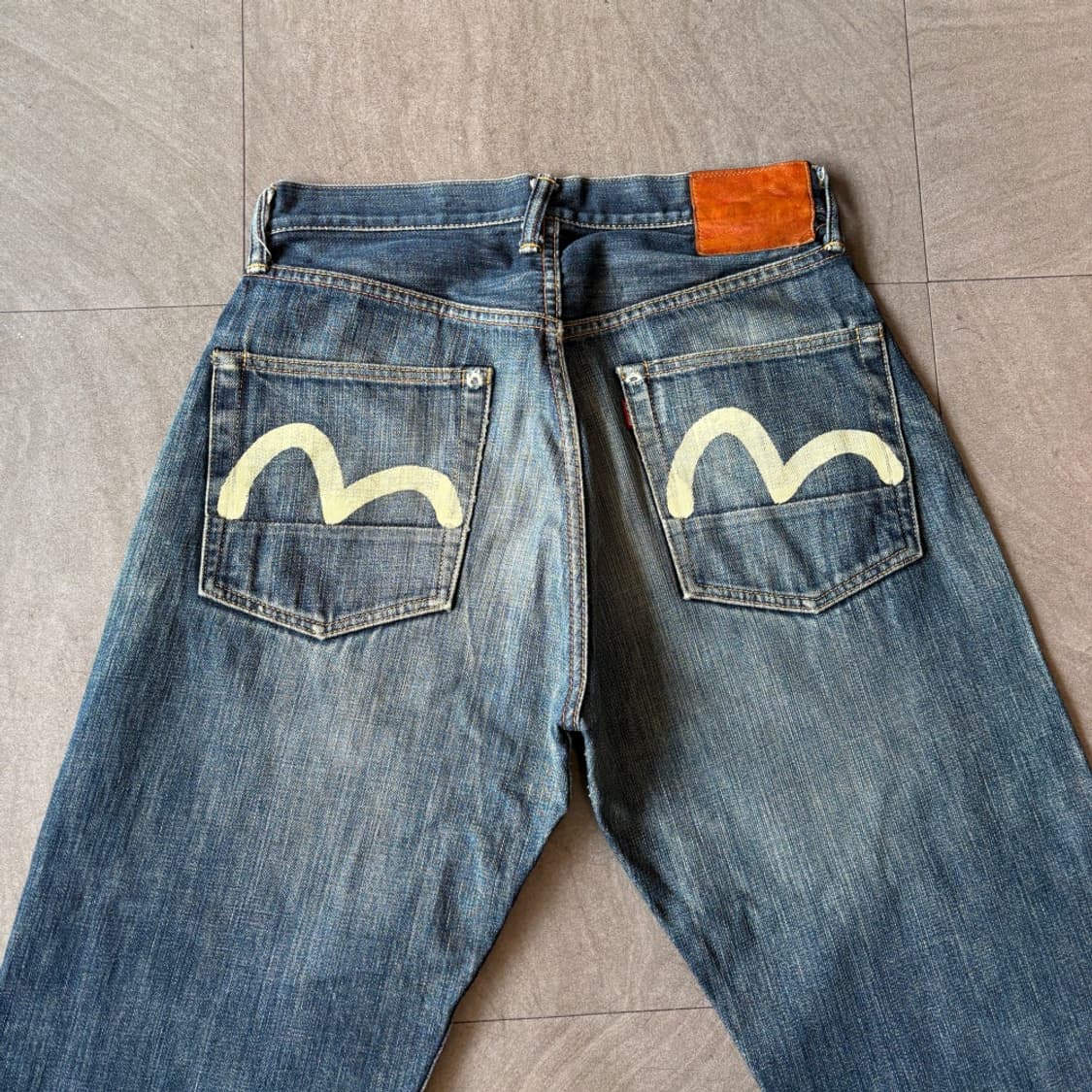 에비수 정품 2001 데님 팬츠 바지 상품이미지2