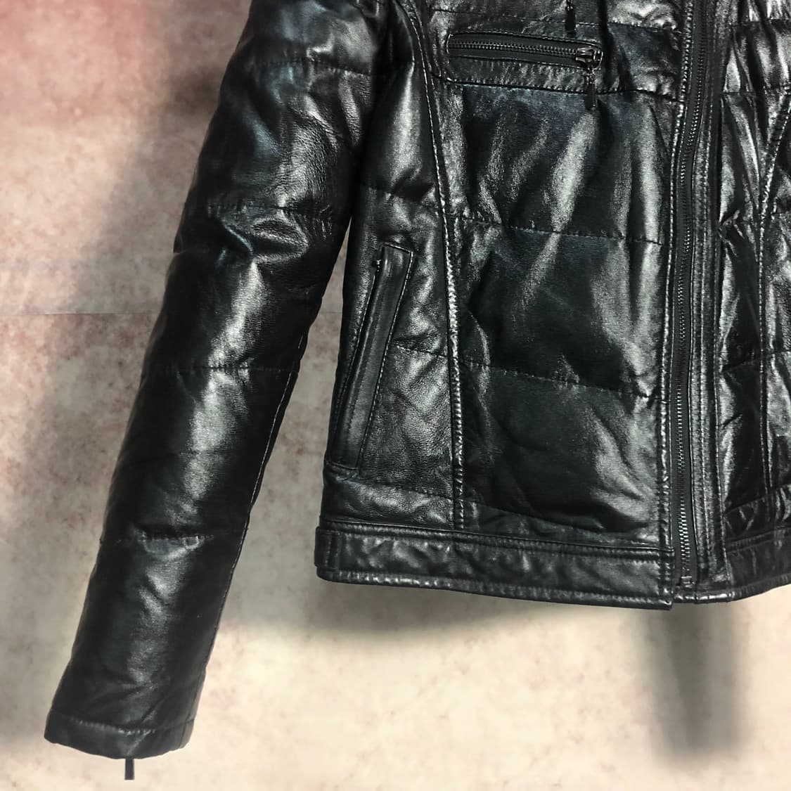 양가죽 다운 자켓 상품이미지4