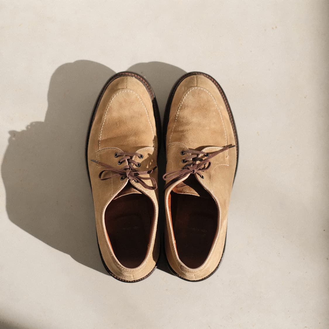 알든 71163S 8.5D 탄스웨이드 스플릿토 더비슈즈 상품이미지8