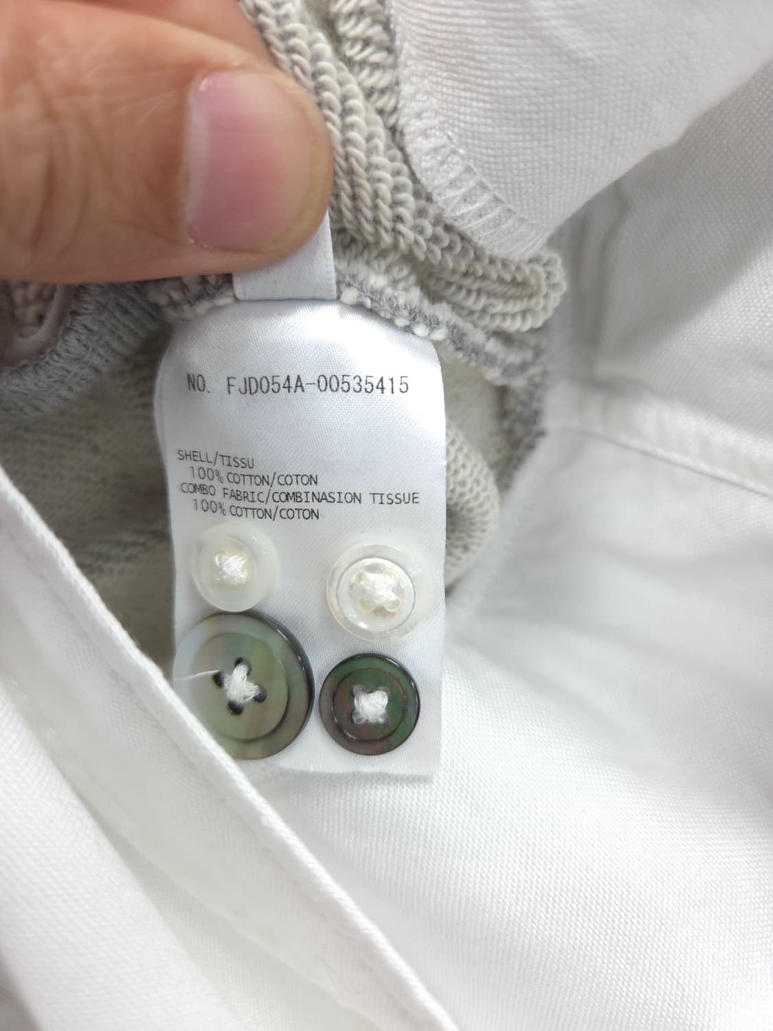 38 톰브라운 여성 가디건 셔츠 원피스 상품이미지10