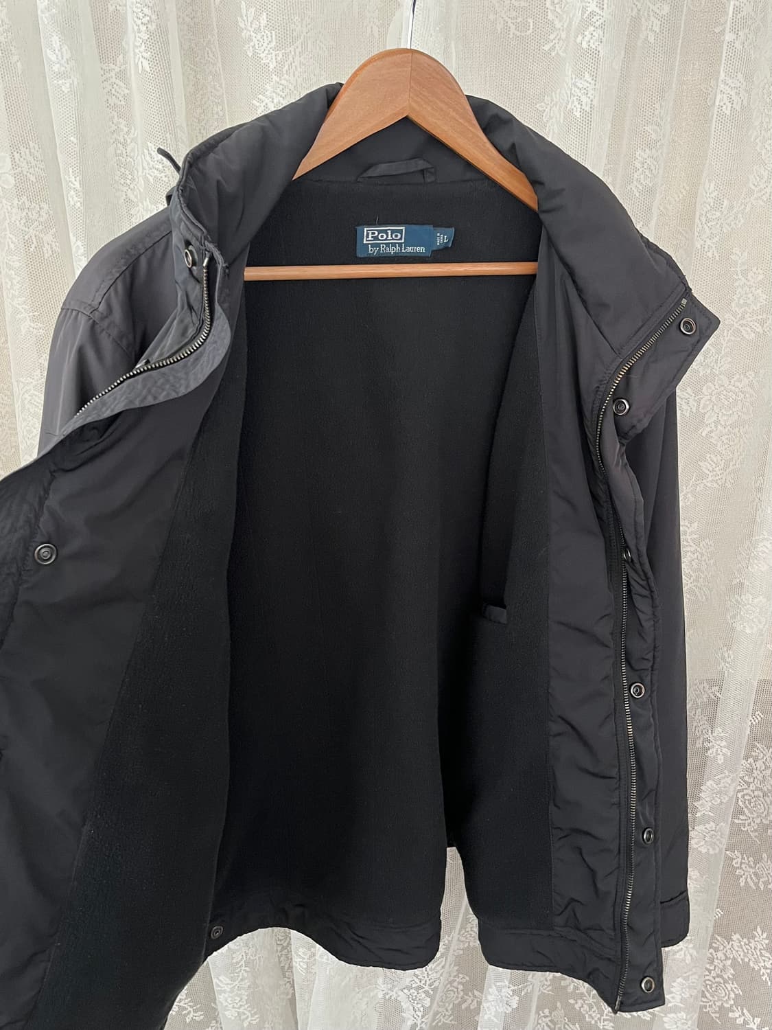 L) 폴로 랄프로렌 블루종 페리자켓 블랙 상품이미지4