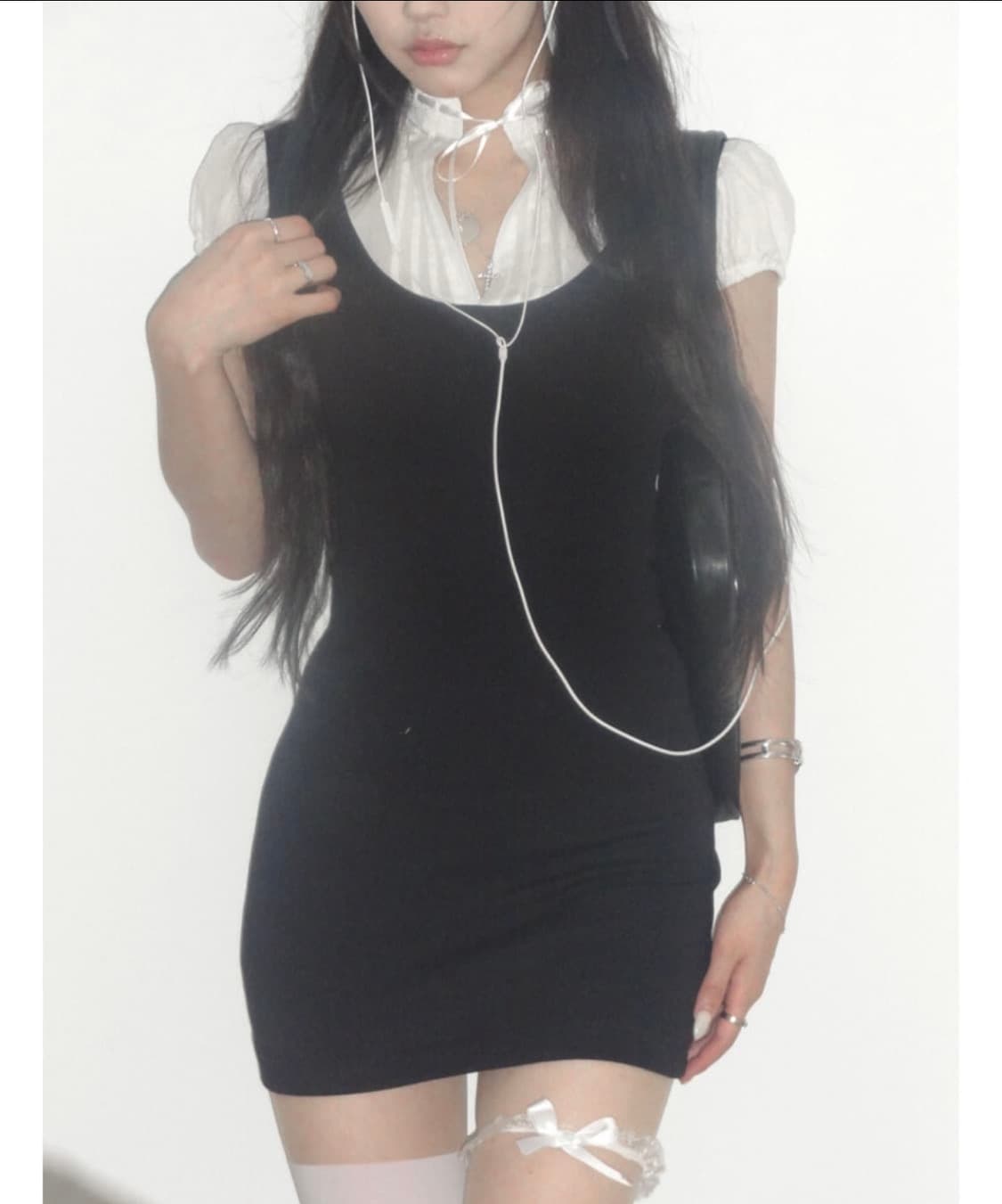 엔젤넘버555 angelnumber555 메이드 원피스 드레스 상품이미지1