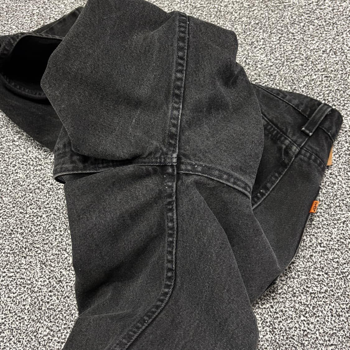 90s 빈티지 리바이스 505 블랙 허리40cm 상품이미지7
