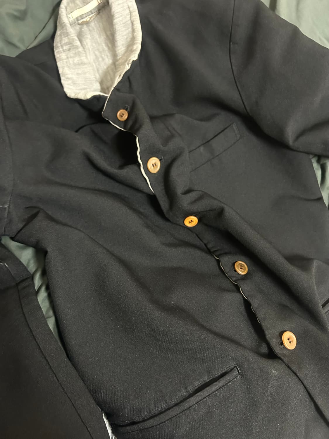 꼼데가르송 옴므 플러스 축융 폴리 자켓 상품이미지4