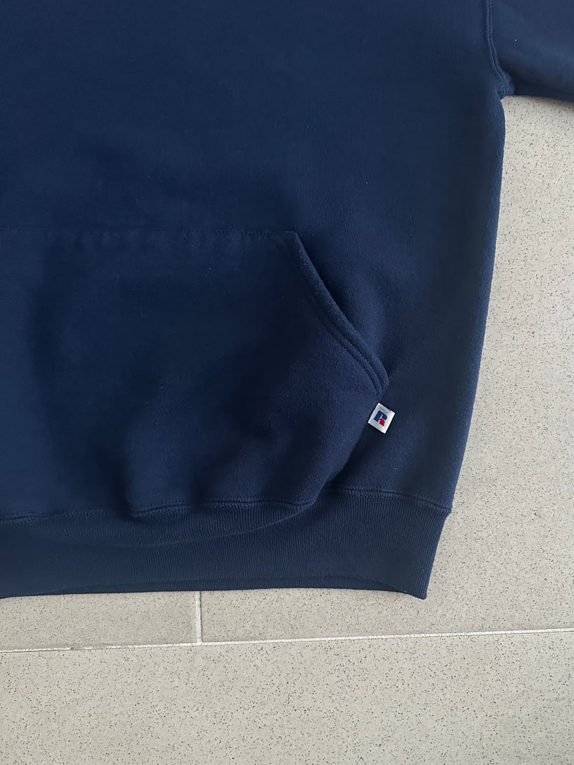90s 빈티지 러셀 후드 네이비 M USA 상품이미지3