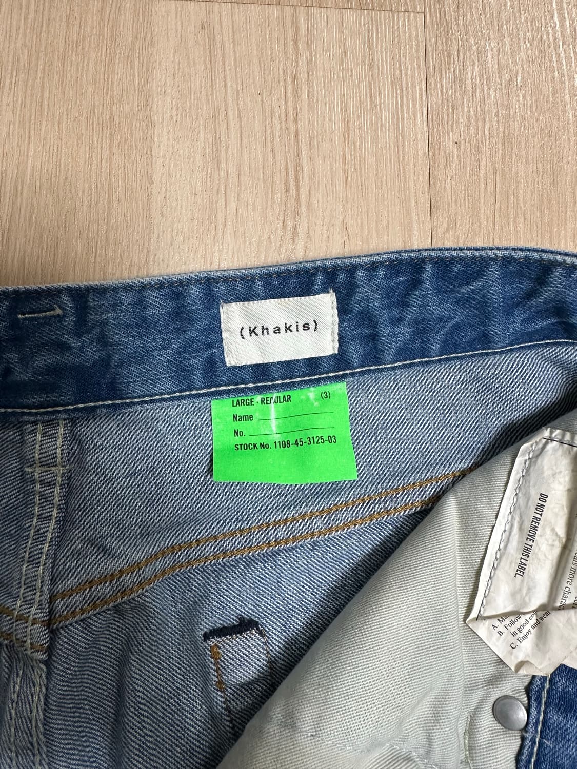 Khakis 청바지 상품이미지3