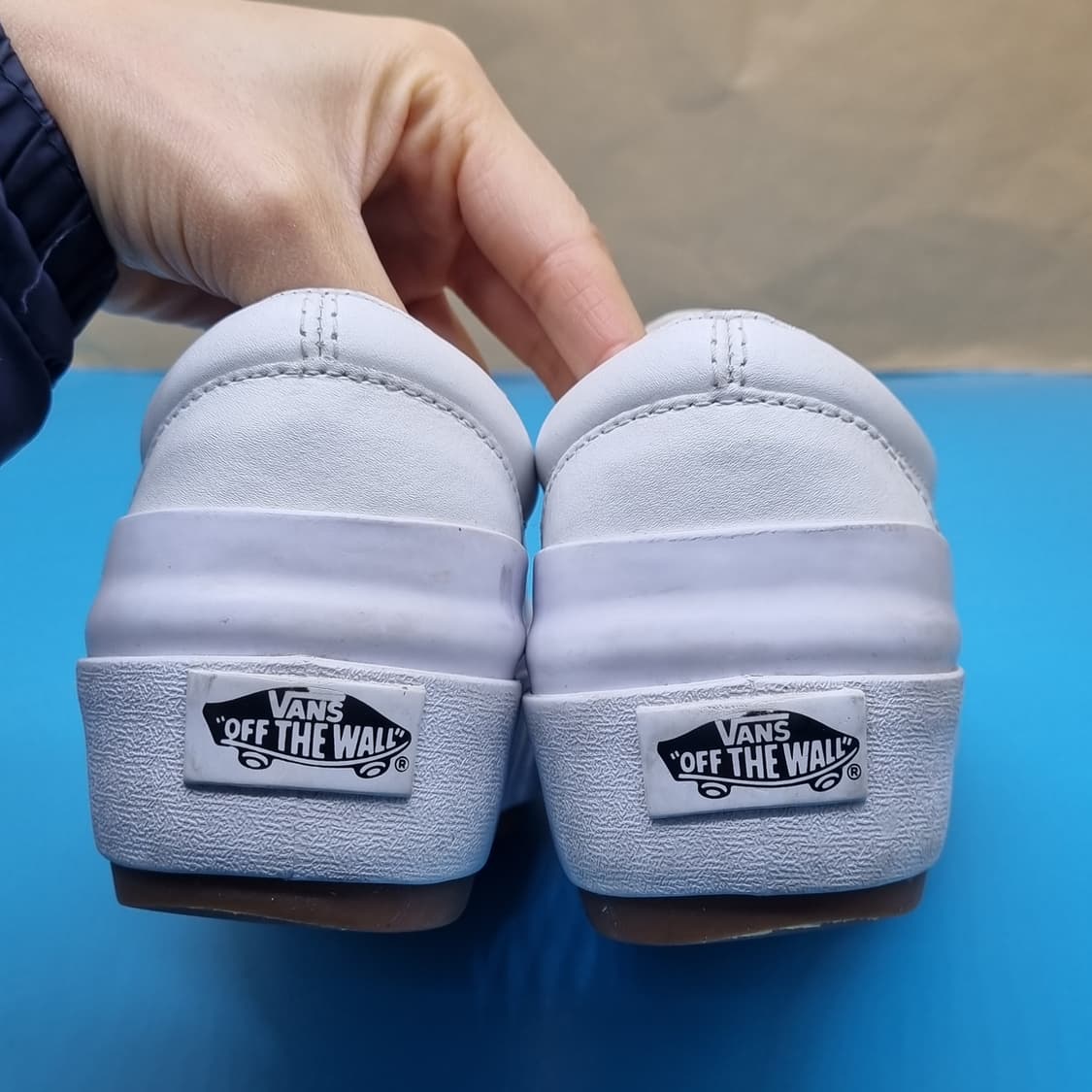 반스 에라 레더 플렛폼 스니커즈220 상품이미지4