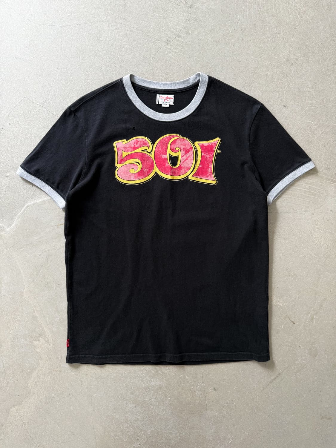 Levi's 501 Printed Ringer Tee 상품이미지1