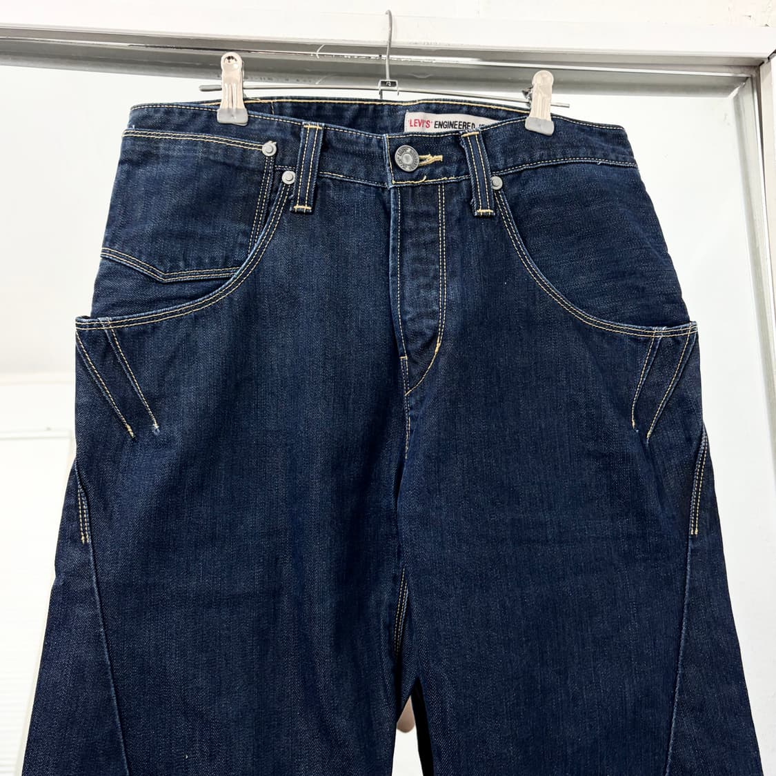 리바이스 엔지니어드 더블 스티치 데님 팬츠 상품이미지8