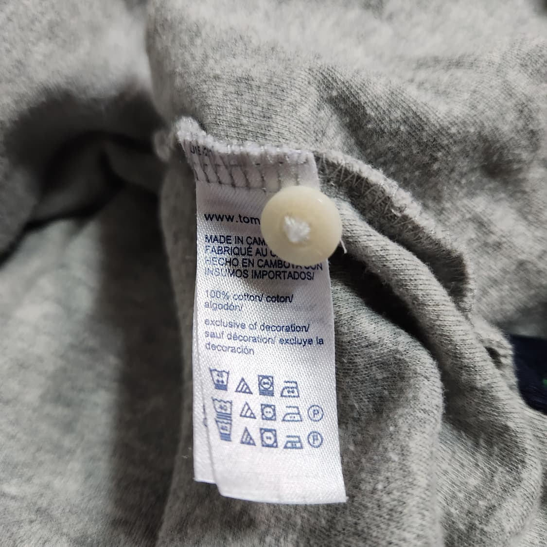 261A [L] 타미힐피거 남성 반팔 카라티 상품이미지4