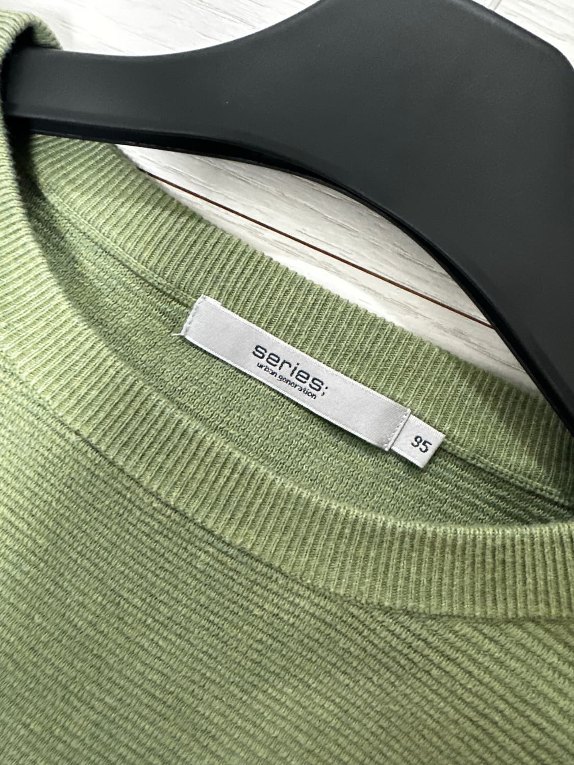 시리즈 그린 니트 95사이즈 상품이미지4