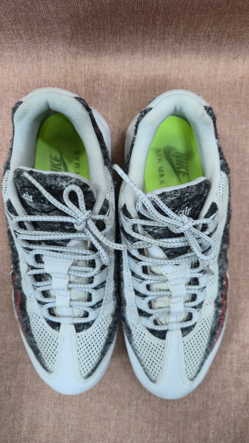 나이키 260mm-  에어맥스95 리사이클 펠트 화이트  상품이미지2