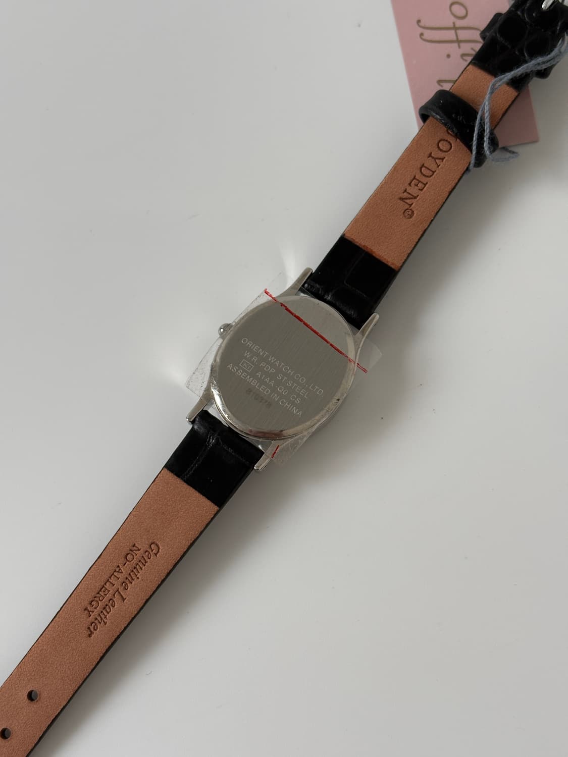 1990s Chiffon Silver Oval Ladies Quartz 상품이미지7