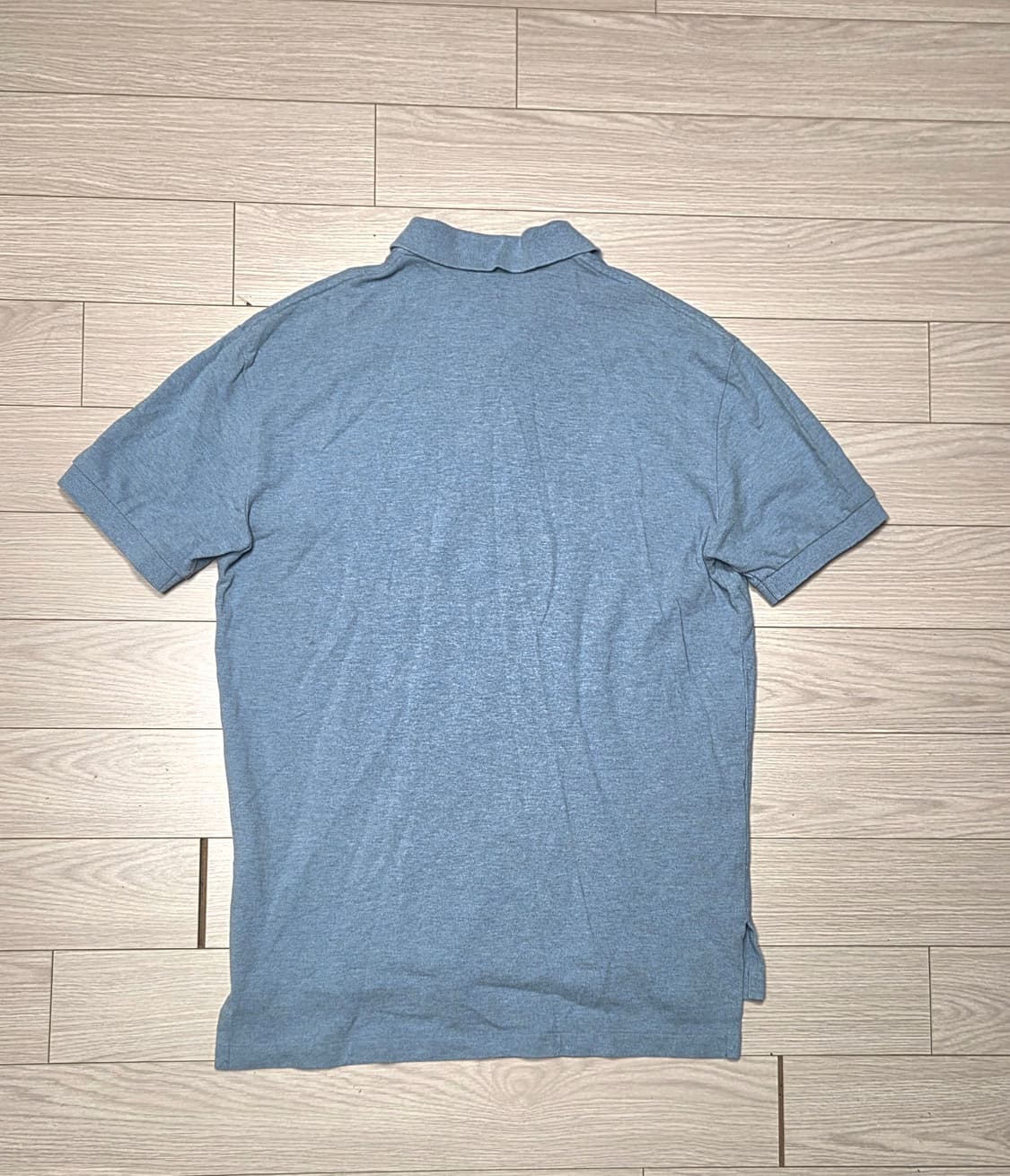 폴로 랄프로렌 블루 헤더 피케 카라티 상품이미지3