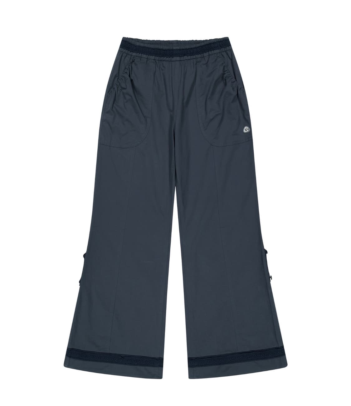 COYSEIO 코이세이오 레이스 코튼 팬츠 네이비 2사이즈 상품이미지1