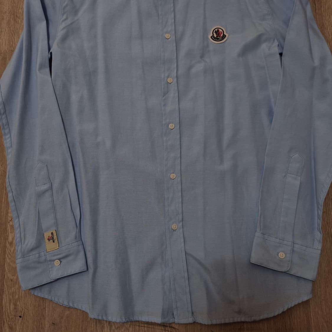 몽클레어 시그니처 와펜 옥스퍼드 셔츠 L(100) 상품이미지3