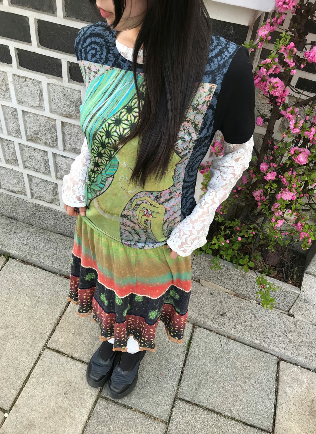 vintage lace long sleeve 상품이미지8